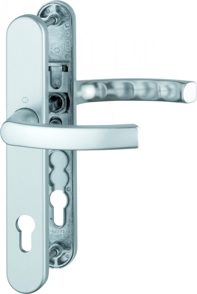 HOPPE Profiltür Türgriffgarnitur Liege F1 Natur 1540/3357N