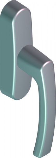 Roto ALU Fenstergriff RotoLine Getriebe 26 weiß