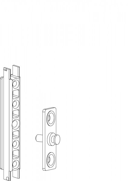 Geze FPS - Befestigungsplatten für Kunststoffenster