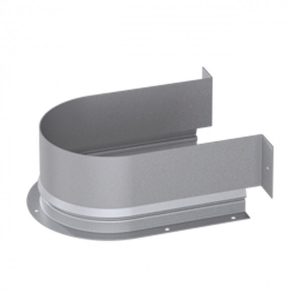 Hettich Siphonausschnitt-Abdeckung silber