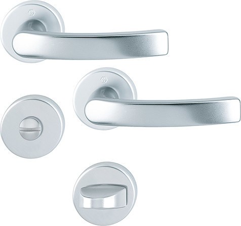 HOPPE Rosetten-Drückergrt. Luxembourg F1 , SK/OL 199/42KB/42KBS