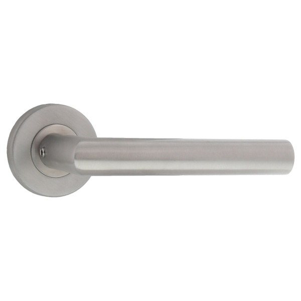 ToniTec Lochteil Drückerlochteil L-Form Edelstahl 55 mm