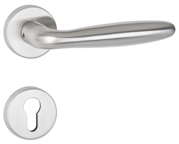 Hermat ZT Rosettengarnitur PZ Dream ER 60 Edelstahl matt