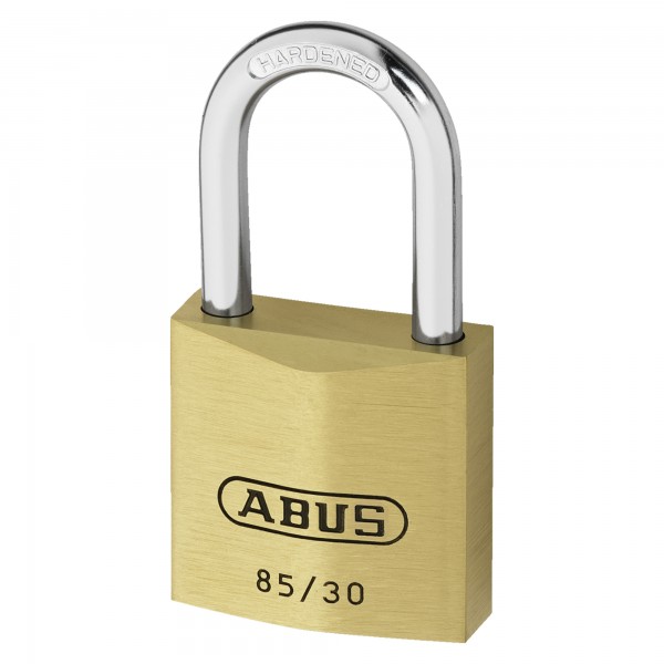 ABUS Vorhängeschloss Nr. 85HB/30 Mess.Zyl Bügelhöhe 24 mm