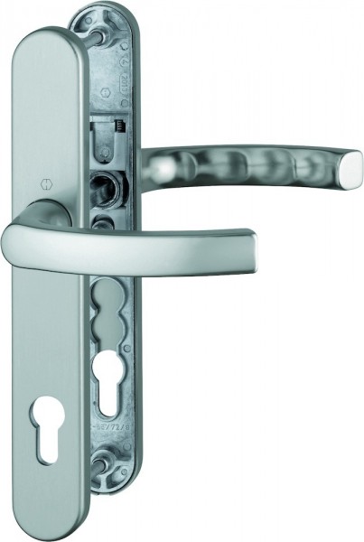 HOPPE Profiltür Türgriffgarnitur Liege F9 Stahl 1540/3357N