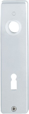 Hoppe Kurzschild London F1 Aluminium natur 72 mm BB 202KP/AP