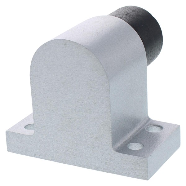 KWS Türstopper 2024 Türpuffer zum Anschrauben silberfarbig