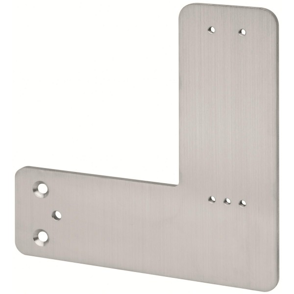 gelbrot Montageplatte für Rohrrahmentür Standard-Ausführung li/re verwendbar