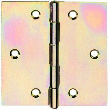 Pollmann Scharnier käntig 100 x 100 mm blau verzinkt