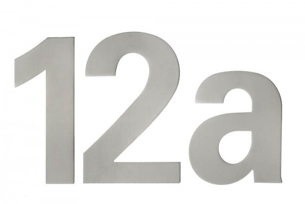 Dieckmann Hausnummer Ziffer " 8 " Nr. 2508/150 mm Edelstahl matt