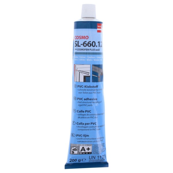 COSMO PVC Hart Klebstoff SL-660.120 200 g Tube weiß