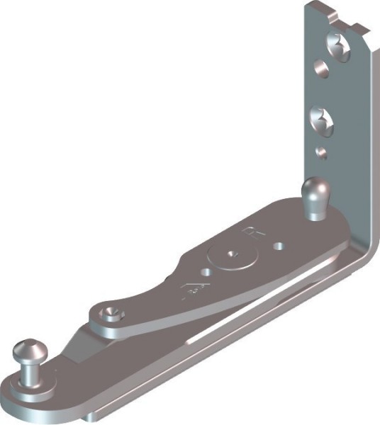 Roto NT Ecklager Designo LS Falztiefe 24mm, Nutlage 13