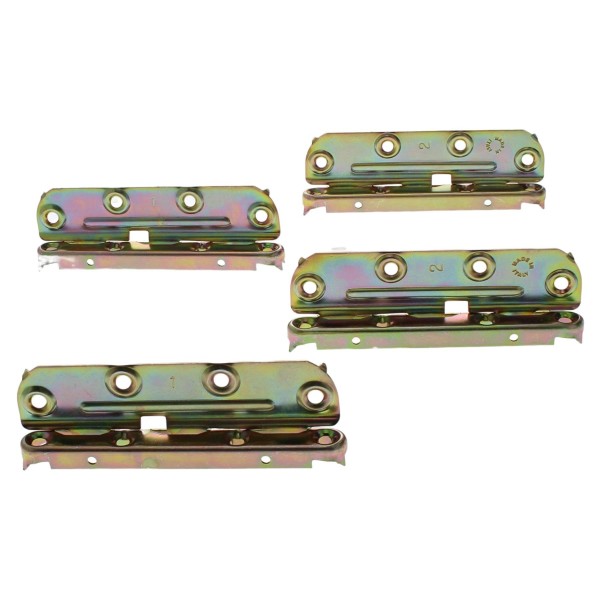 ToniTec Bettbeschlag komplett 130 mm 1 Garnitur