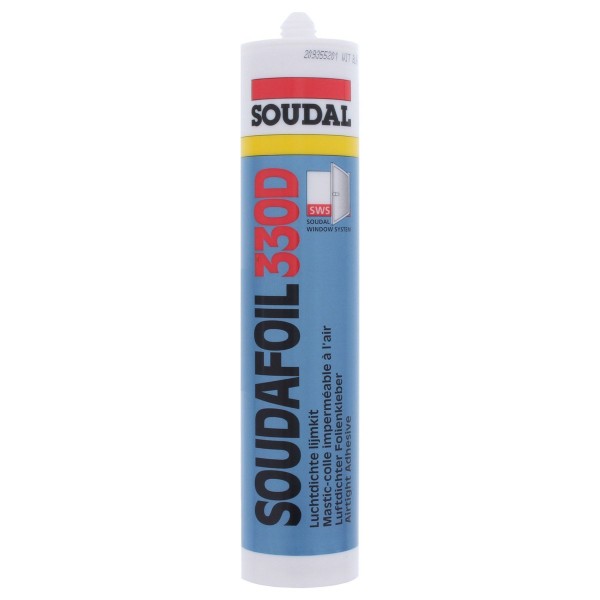 SOUDAL Fensterdichbandklebstoff Soudafoil 330D 310 ml weiß