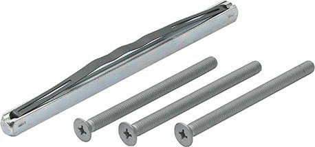 HOPPE Befestigungs Set M6 TS 77 - 82 für Schutzbeschläge beidseits Griff