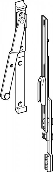 Roto Rundbogen-Zweitschere ROTO NT N734A020006