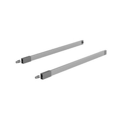 Hettich ArciTech SET Längsreling f. Doppelreling NL 350 mm silber