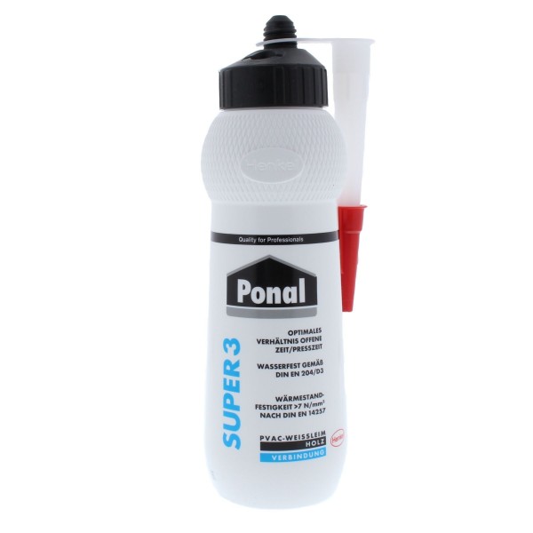 Henkel Ponal Super 3 Premium Weissleim 420g Profileimer Flasche