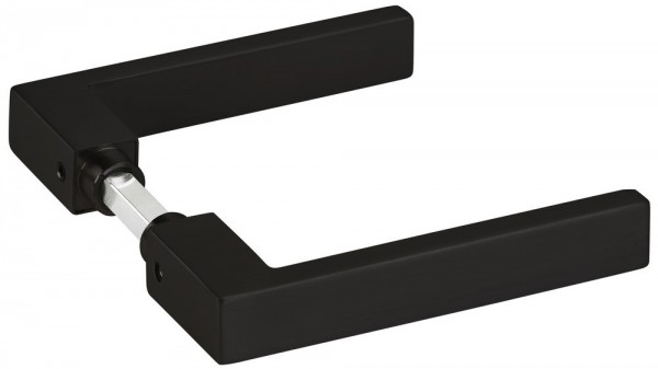 Hermat ZT - Drückerpaar 1682 L WEST Oberfl. 74 (Classic Black beschichtet)