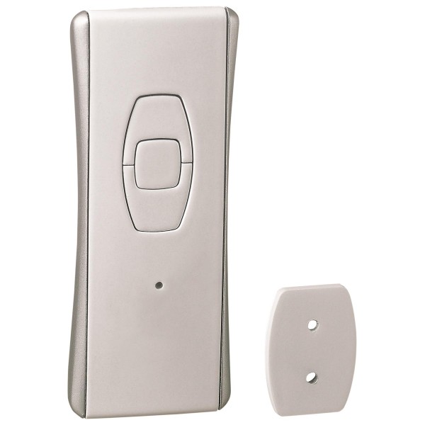 gelbrot Handsender 1-Kanal weiß