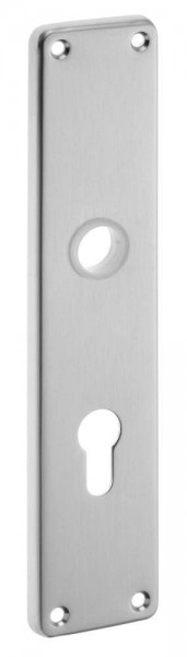 Dieckmann PZ Renovierschild 220 Z 72mm 1220/7203/0 kantig EDELSTAHL