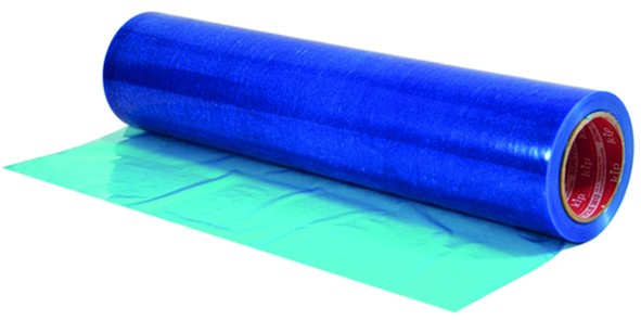 HaWe Schutzfolie blau selbstklebend Breite 0,5 m , Länge 100 m 3813.2
