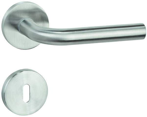 APTEC Bad Rosettengarnitur BASIC 03 Kl. 3 OF 60 Edelstahl matt