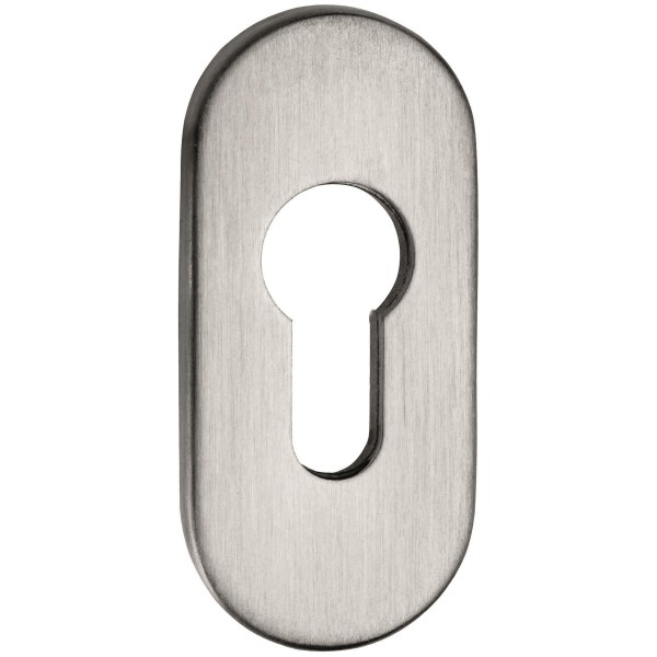 gelbrot PZ Schieberosette oval 9 mm RAL 9016 weiß