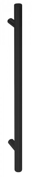 gelbrot Stangengriff Ø 30 mm 1600/ 1400 2 gerade Stützen schwarz matt