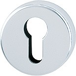 Hoppe Schlüsselrosette F1 Aluminium natur PZ 42KVS