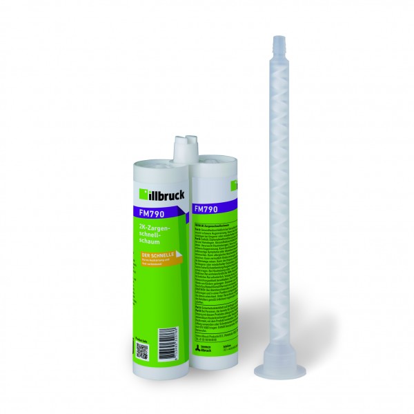 Illbruck 2K - Zargenschnellschaum FM790 210 ml 16 Stk/KTN Handschuhe Nr.