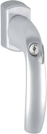 Hoppe Fenstergriff New York 0810S/US10 Secu VK 7/32 - 42 F1