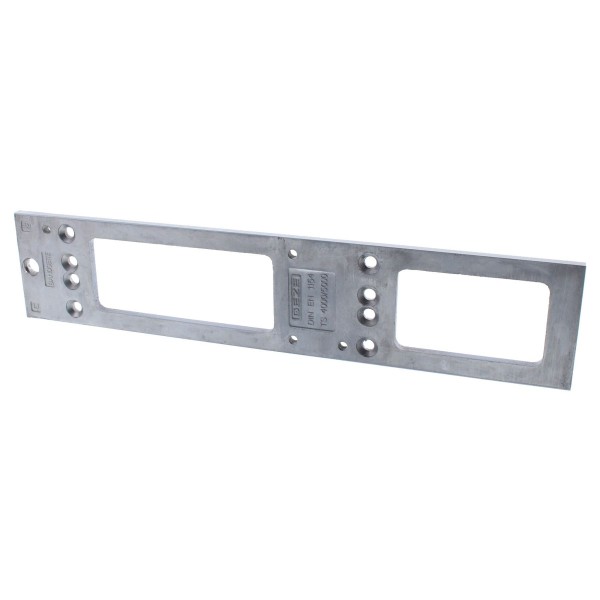 GEZE Montageplatte für Türschliesser TS 4000 / 5000 silber braun weiss