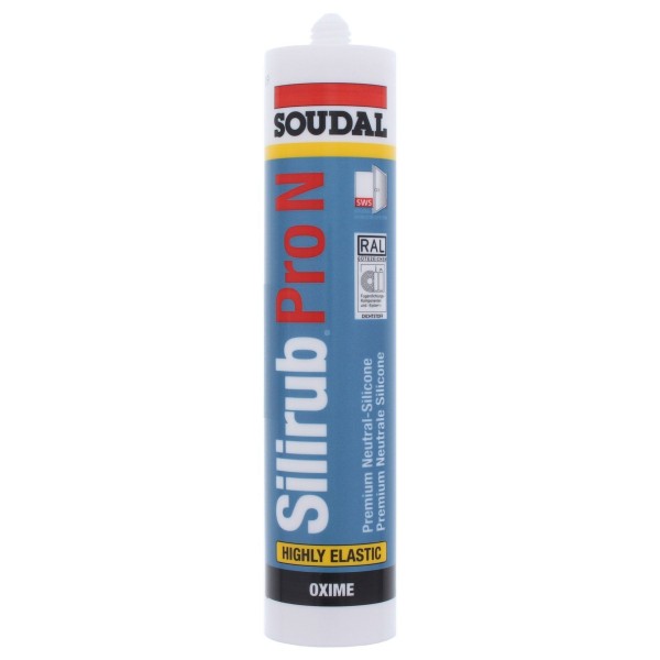 SOUDAL Silikon Silirub PRO N 300 ml