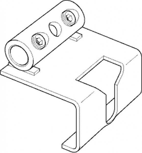 GEZE Verriegelungsmitnehmer für OL 90 Mass A = 8,5 mm