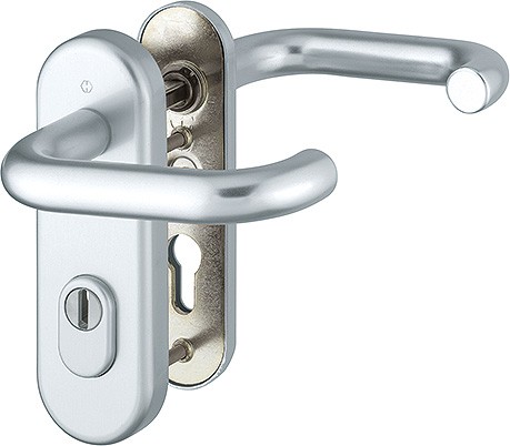 Hoppe FS Türgriffgarnitur Paris ES1 F1 natur 72 PZ FS-138F/3332K-ZA/353K-1